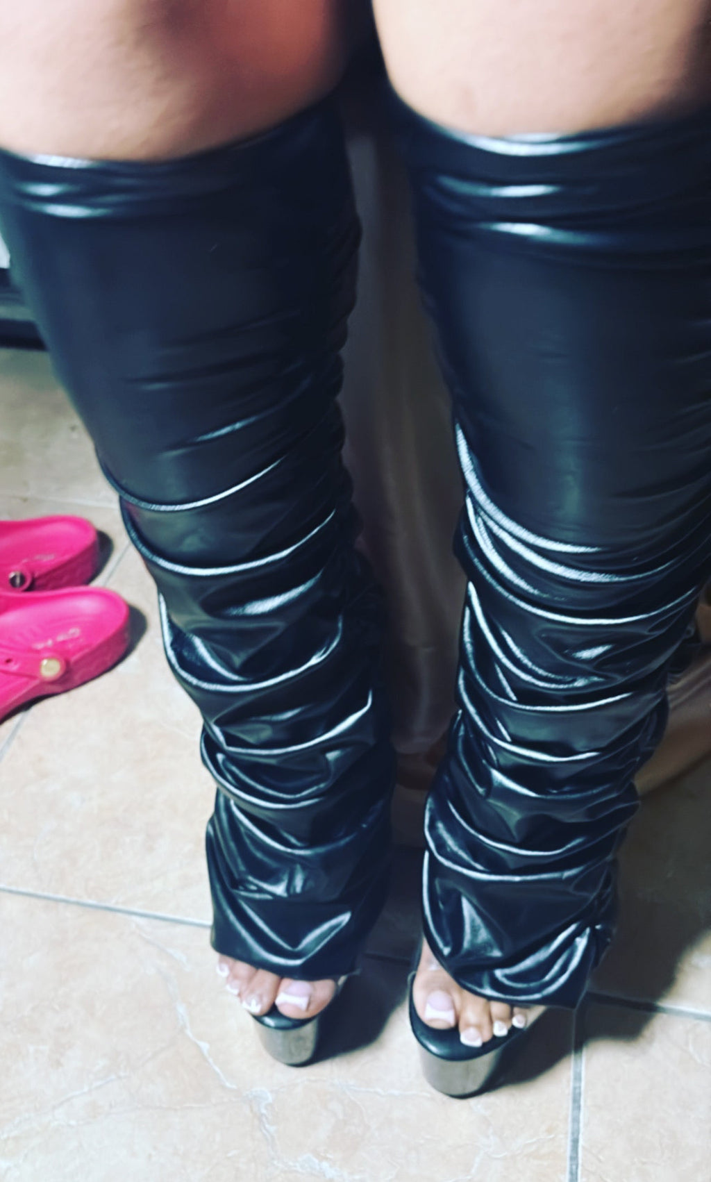 Řockstar Ľeather Heel Covers !