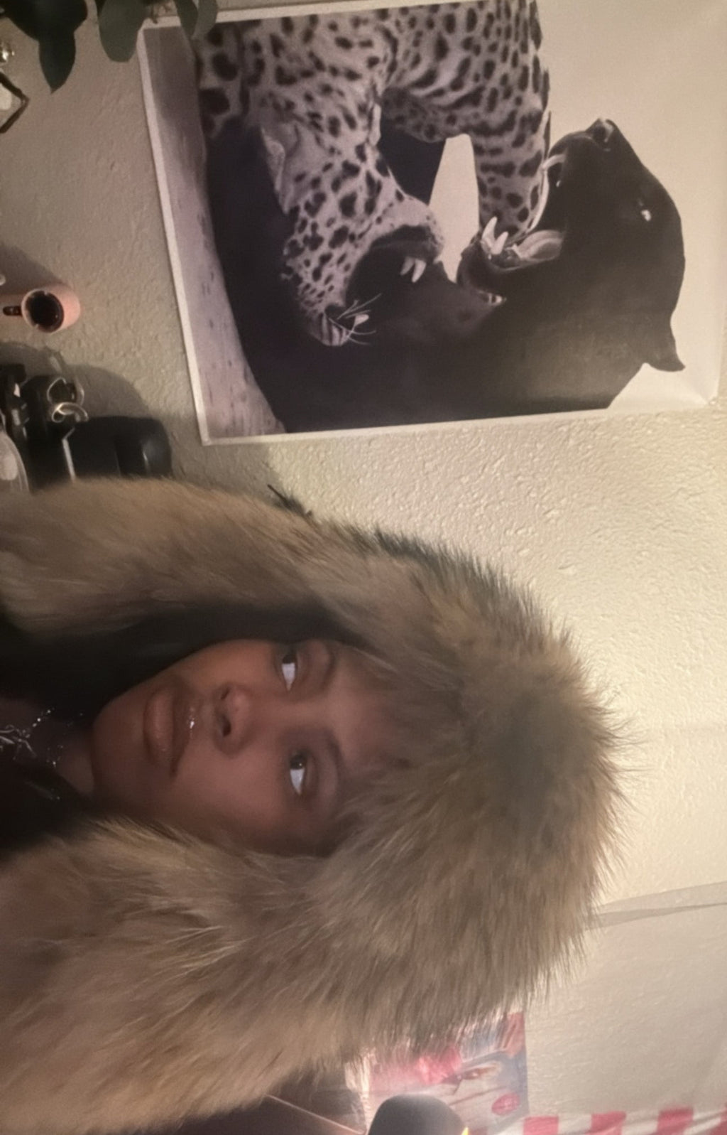 Jumbo Fur Ťrapper Hat!